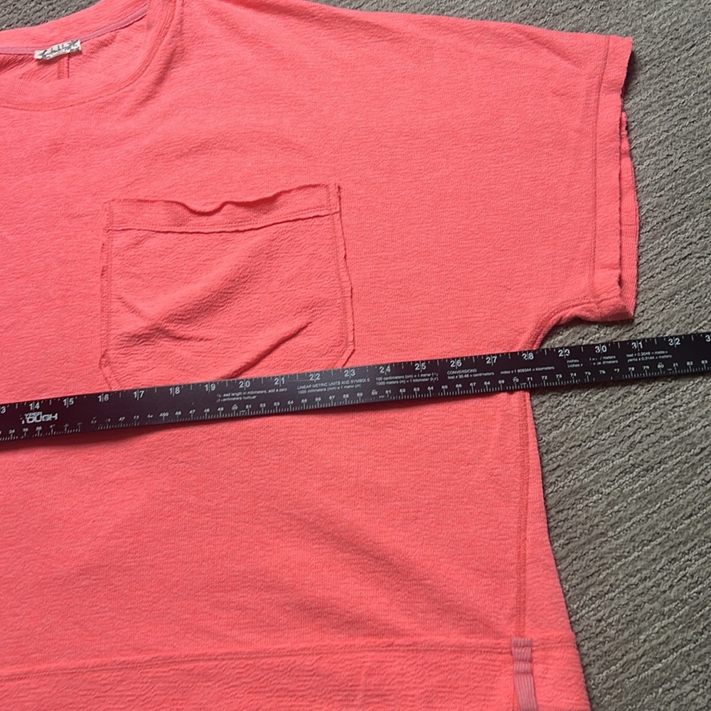 Intimately Free People Honey T-shirt Oversized Bright Pink‎ S - Picture 7 of 8